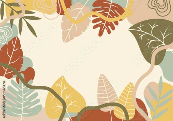 Fototapeta Flowers Abstract Background Place Text Presentations