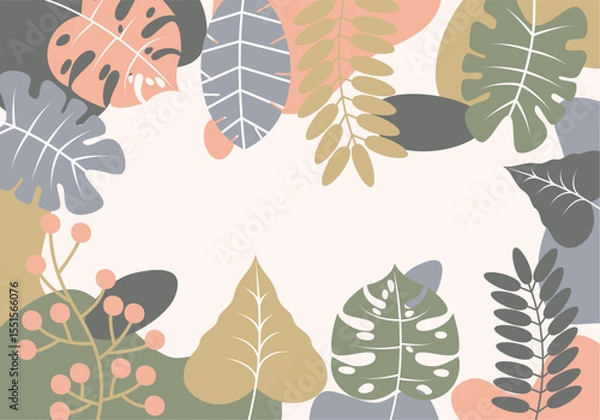 Fototapeta Vector Seamless Flat Background Simple Abstract