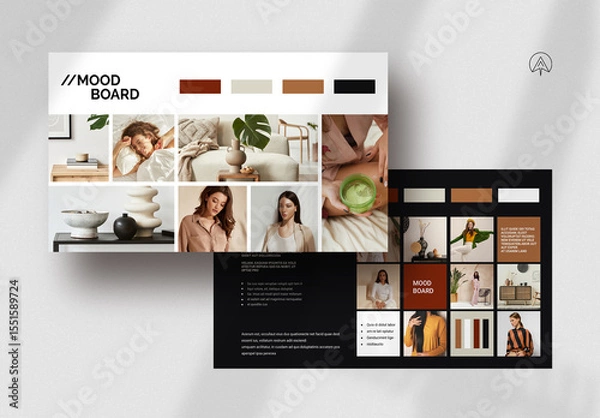 Obraz Brand Mood Board Template