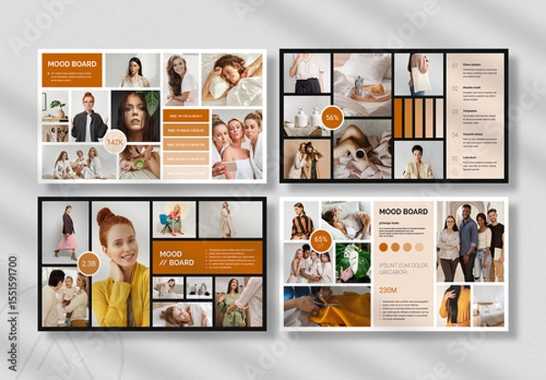 Obraz Mood Board Template