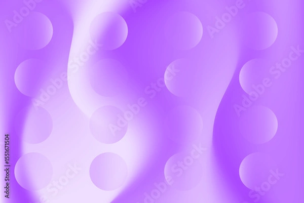 Fototapeta Abstract business technology background, purple, lavender gradient futuristic backdrop with abstract glowing circular elements, dotted pattern. Ideal for presentation, website, marketing materials