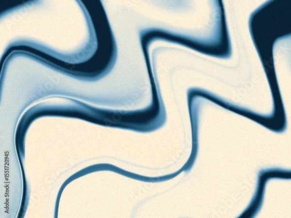 Fototapeta Abstract Swirling Blue and White Liquid Marble Texture A Seamless Pattern Design for Modern Backgrounds and Digital Art Projects