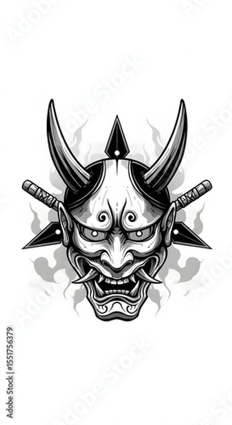 Obraz skull of the devil