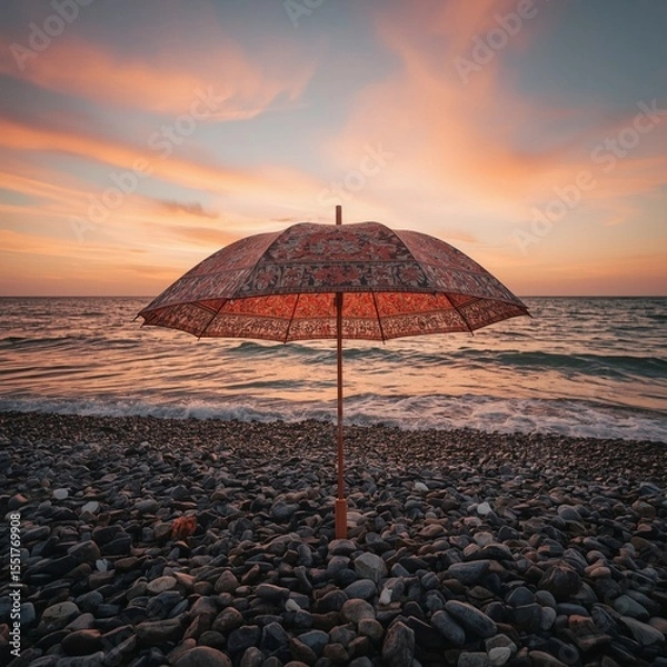 Obraz sunset on the beach