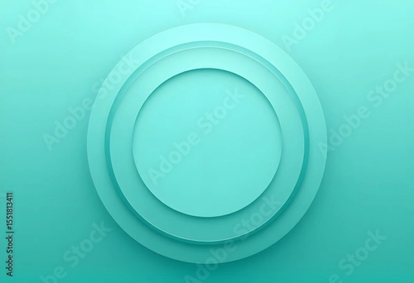 Obraz ライトティールの放射状グラデーション円デザイン背景