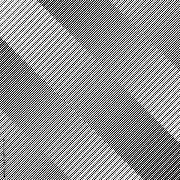 Fototapeta Abstract Diagonal stripe lines halftone gradation texture design art