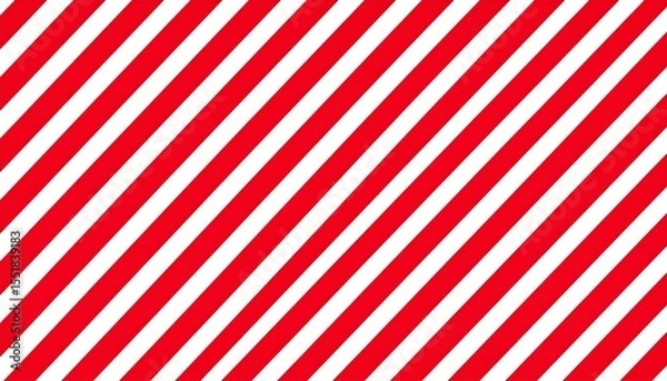 Obraz Striking red and white stripes pattern, a versatile background for design red