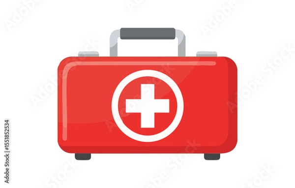 Fototapeta Essential First Aid Kit A Comprehensive Guide to Emergency Preparedness and Response for Home, Workplace, and Travel