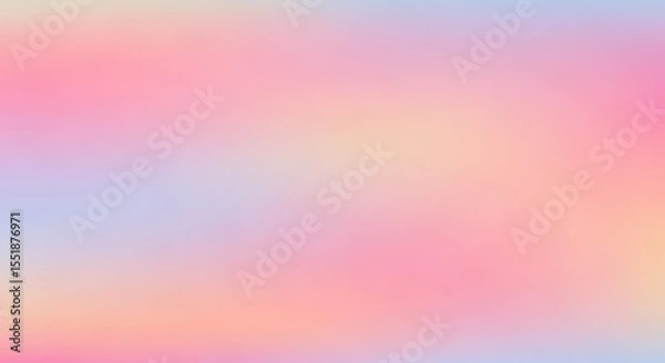 Fototapeta Abstract colorful background with a vibrant rainbow gradient, blurred light, and dynamic spectrum lines creating a bright, artistic illustration