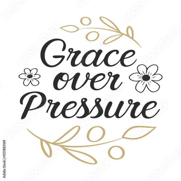 Obraz Vintage vector calligraphic text design illustration with ornate heart symbols and decorative alphabet art for cards