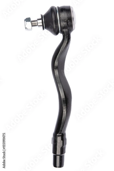 Obraz Auto suspension parts, stabilizer bar on a white background