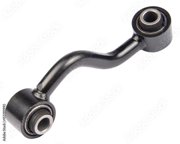 Obraz Auto suspension parts, stabilizer bar on a white background