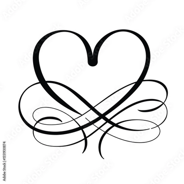 Obraz Infinite Love Symbol