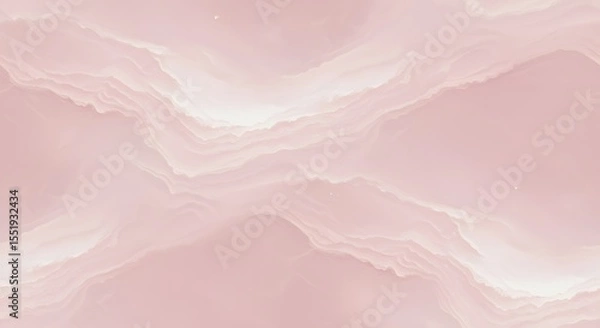 Fototapeta Abstract Pink Marble Texture Elegant Swirls and Soft Hues