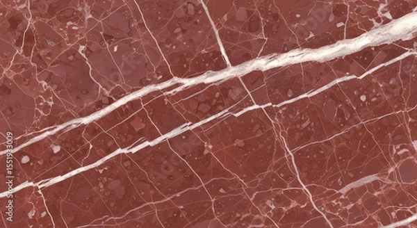 Fototapeta Stunning Red Marble Texture High-Resolution Background Image