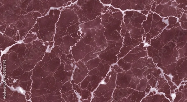 Fototapeta Deep Red Marble Texture Seamless Background Pattern