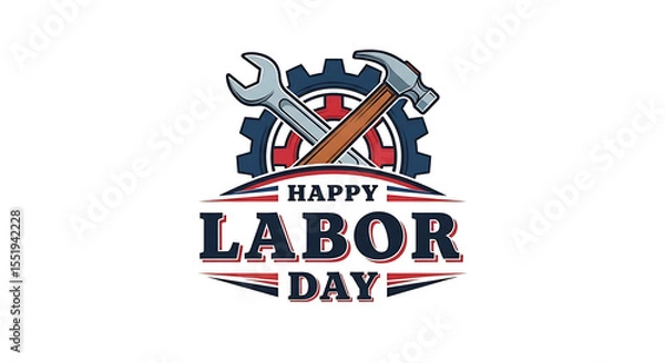 Fototapeta Happy Labor Day Celebrating Workers and Achievements