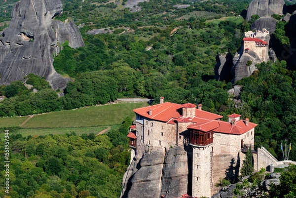 Obraz Monastery in Meteora, Greece.
