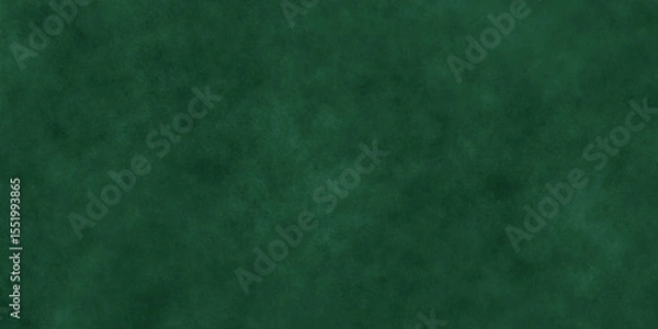 Fototapeta Abstract Elegant dark green background with mottled vintage texture in old fancy background design, texture of colored parchment paper.