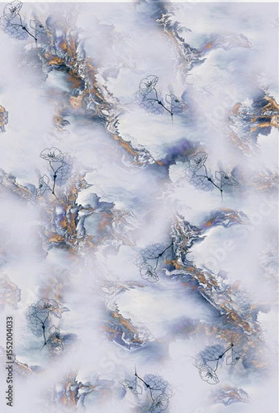 Obraz Seamless Marble Texture Background ready for digital printing