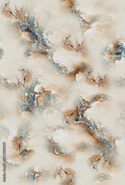 Obraz Seamless Marble Texture Background ready for digital printing