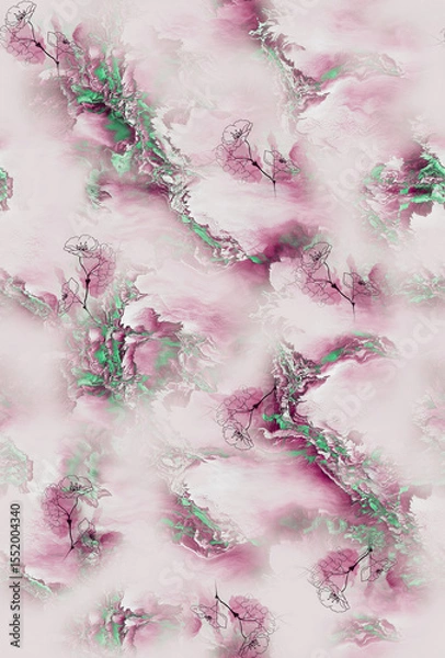 Obraz Seamless Marble Texture Background ready for digital printing