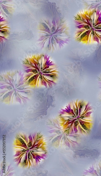 Obraz Abstract and  geometrical colourful object with multiple colours background pattern.