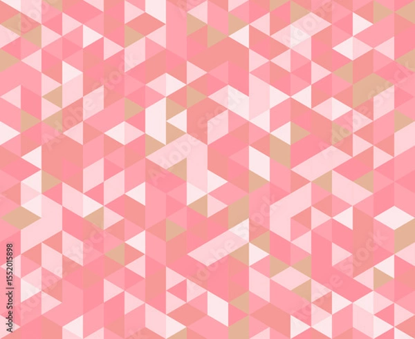 Obraz Fashionable geometric pattern in soft pastel colors, ideal for modern design projects. Vector illustration