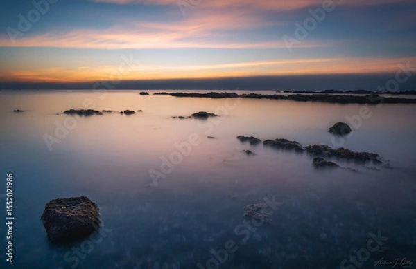 Obraz Amanece en la Costa del Sol 

