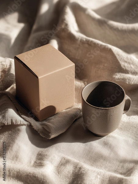 Obraz cup of coffee and chocolate