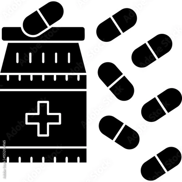 Obraz Pills Icon