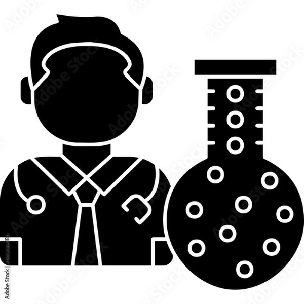 Obraz Chemist Icon