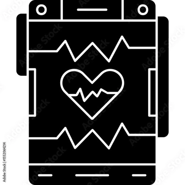 Obraz Heart Rate Icon