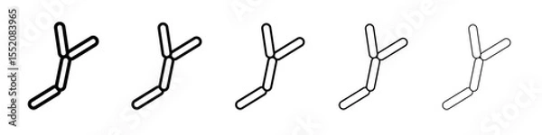 Obraz yeast icon simple vector outline logo