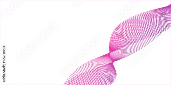 Obraz Abstract dynamic multicolor lines, waves. technology line stripe isolated science digital flowing black line. gradient colorful flowing wave design element. wavy lines gradient background.
