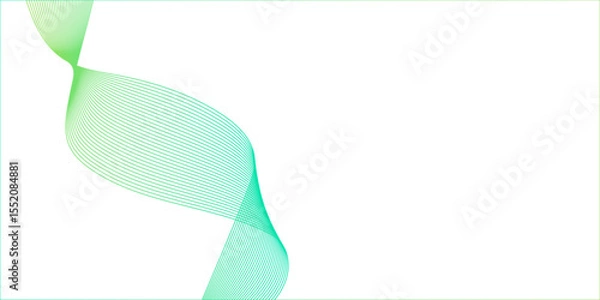 Obraz Abstract dynamic multicolor lines, waves. technology line stripe isolated science digital flowing black line. gradient colorful flowing wave design element. wavy lines gradient background.