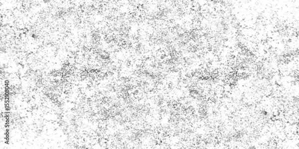 Obraz Abstract black and white grunge style texture, Concrete wall with cracks and scratches which can be used as a background, Texture of dust particle and dust grain on white background.	