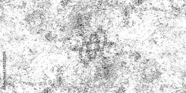 Obraz Abstract black and white grunge style texture, Concrete wall with cracks and scratches which can be used as a background, Texture of dust particle and dust grain on white background.	