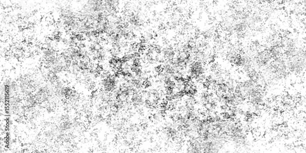Obraz Abstract black and white grunge style texture, Concrete wall with cracks and scratches which can be used as a background, Texture of dust particle and dust grain on white background.	