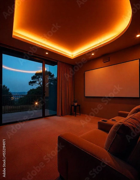 Obraz living room interior