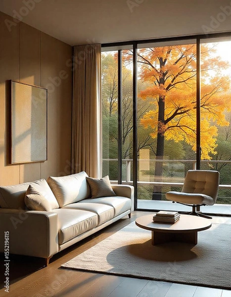 Obraz living room interior