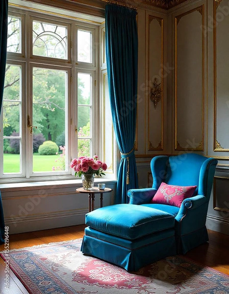 Obraz interior luxury apartment comfortable room