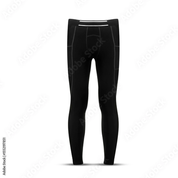 Fototapeta  Men’s Compression Tights isolated on white background