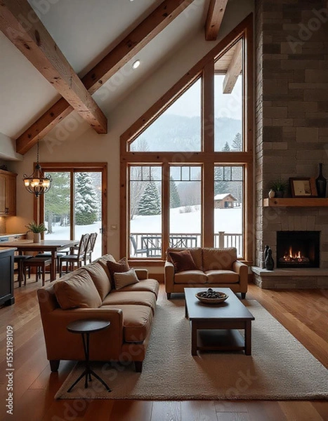 Obraz luxury home interior