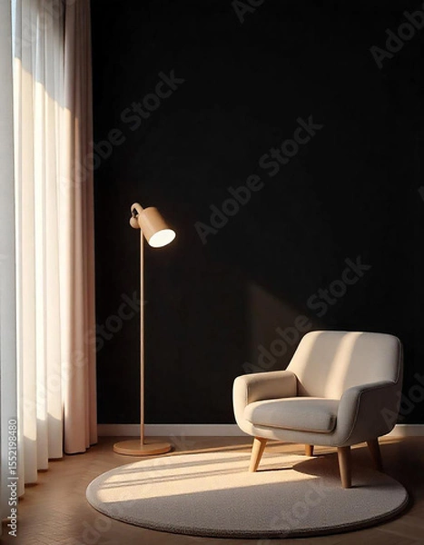 Obraz classic armchair in a room