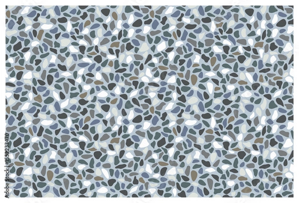 Fototapeta Decorative background seamless vector pattern. Series of architectural wall, tile and floor surface pattern designs	