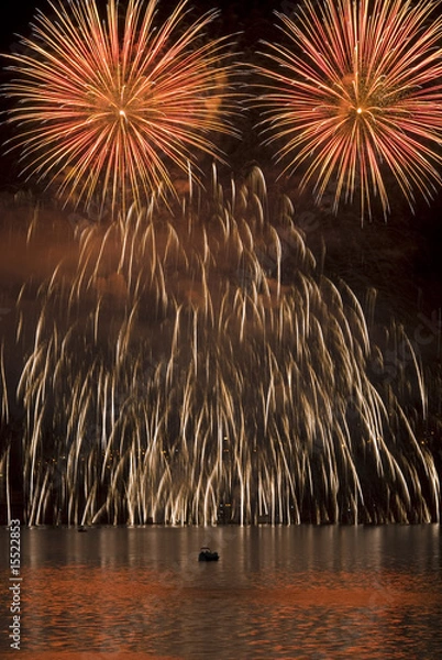 Fototapeta Firework "Show of hell"