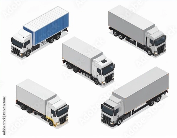 Obraz アイソメトリック　トラック