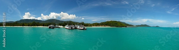 Obraz Koh Samui Ferry Port