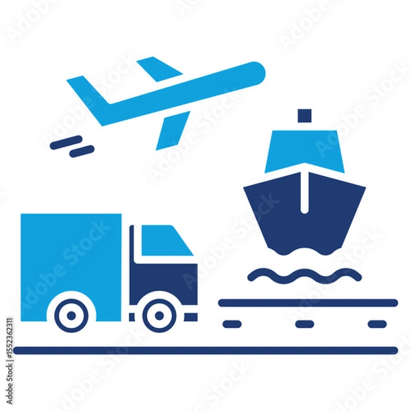 Fototapeta Transportation icon
